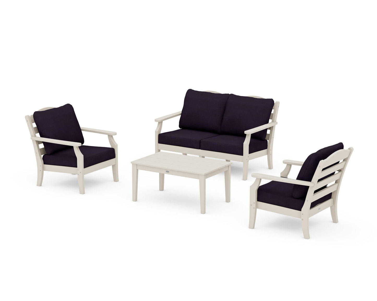 Savannah 4-Piece Deep Seating Set with Loveseat