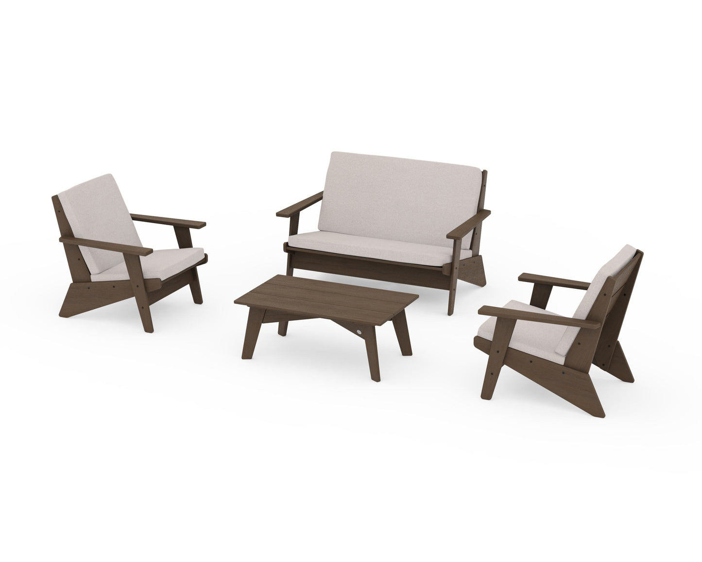 Riviera Modern Lounge 4-Piece Set