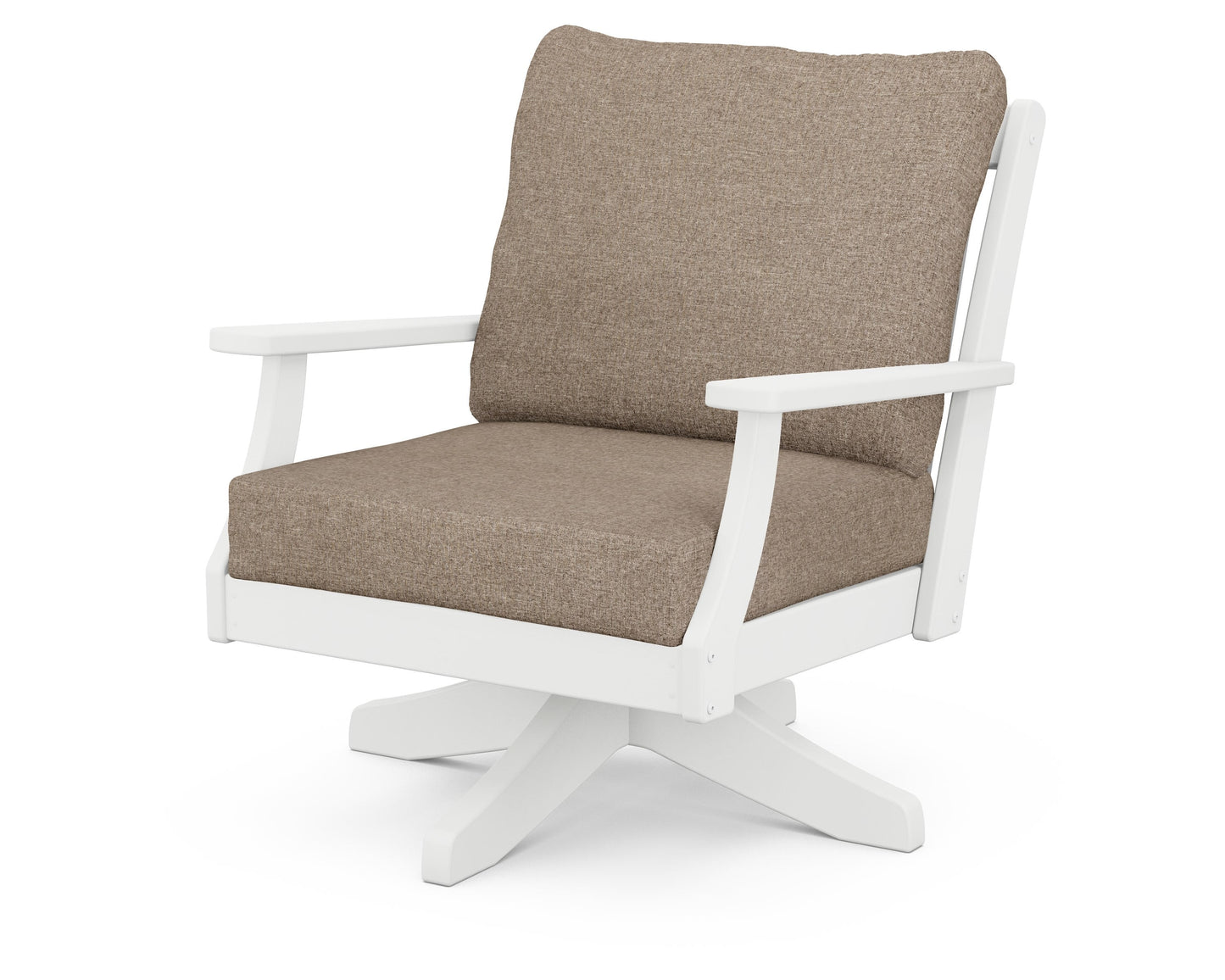 Braxton Deep Seating Swivel Chair