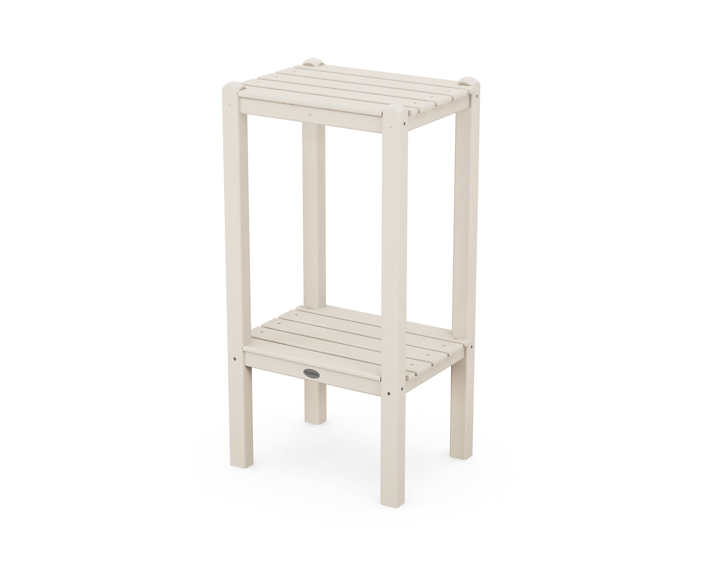 Two Shelf Bar Side Table