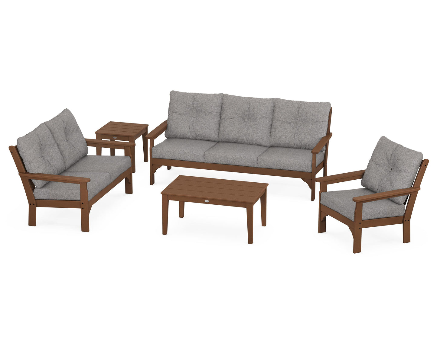 Vineyard 5 Piece Deep Seating Set