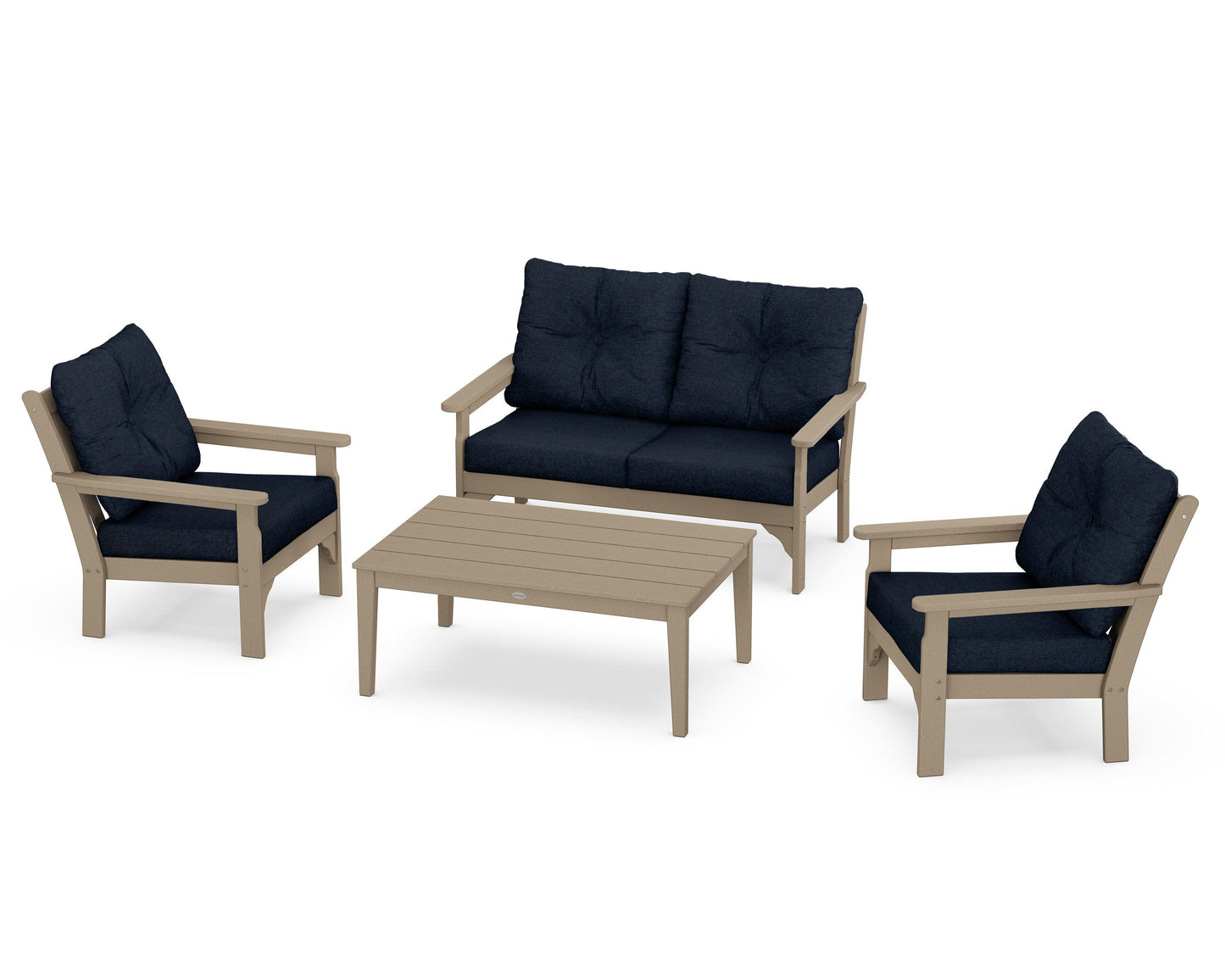 Vineyard 4-Piece Deep Seating Set