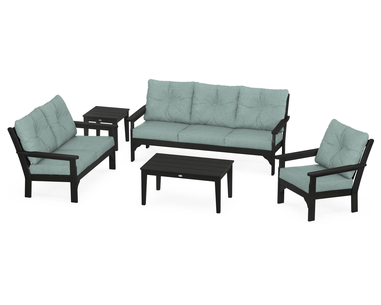 Vineyard 5 Piece Deep Seating Set