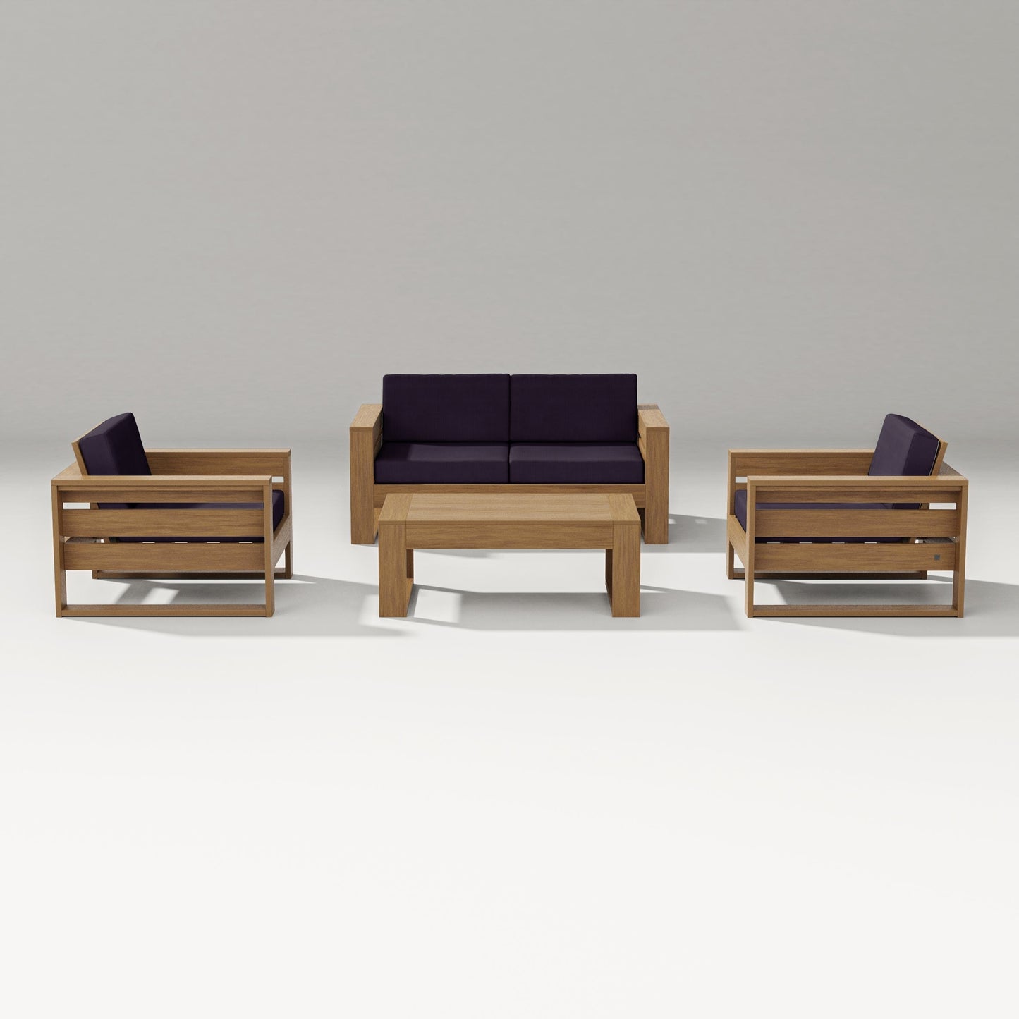 Latitude 4-Piece Lounge Loveseat Set