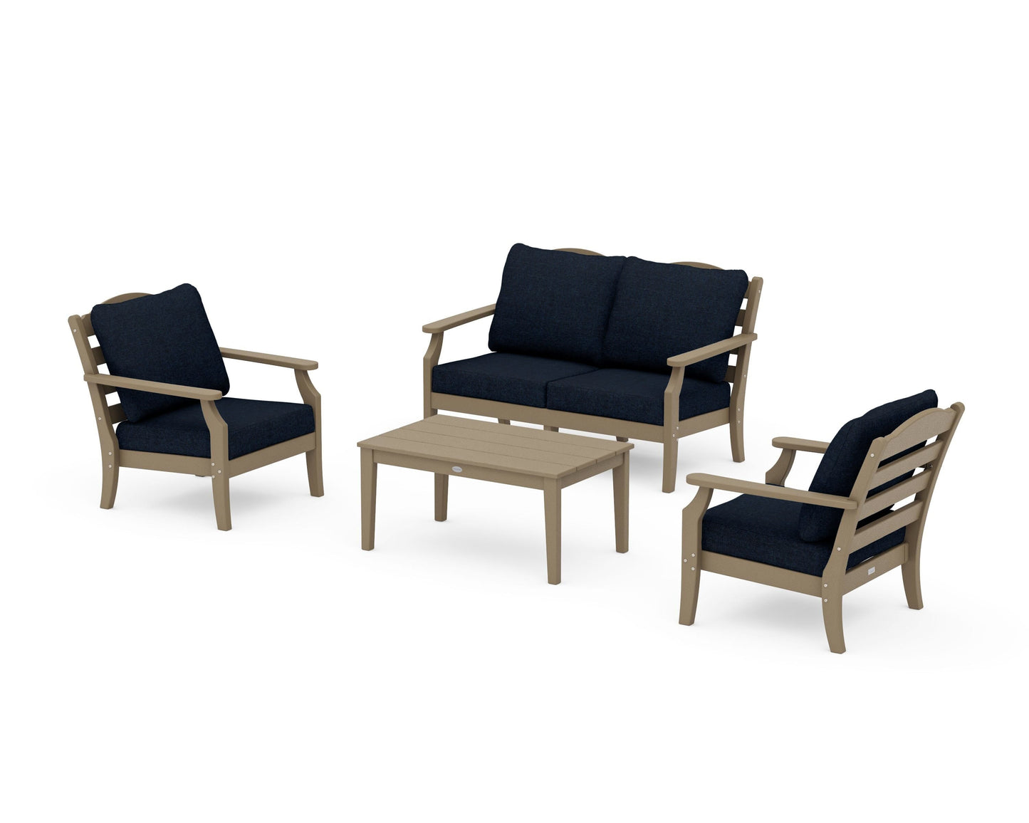 Savannah 4-Piece Deep Seating Set with Loveseat