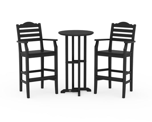 Savannah 3-Piece Farmhouse Bar Set