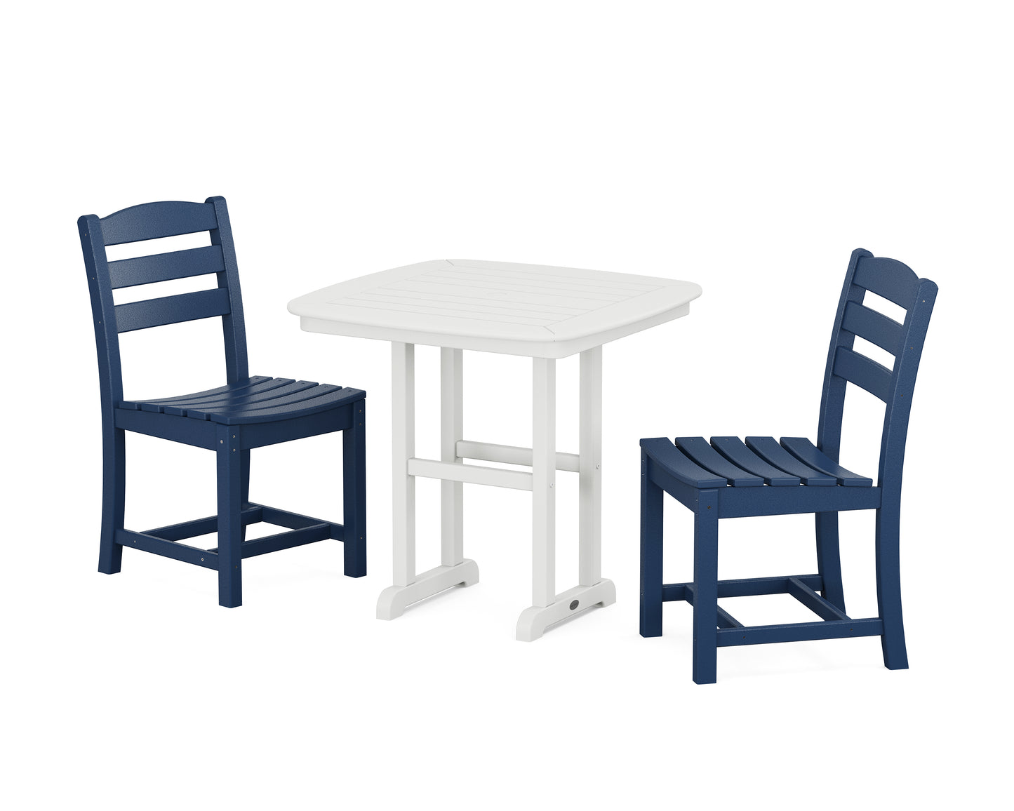 La Casa Caf‚ Side Chair 3-Piece Dining Set