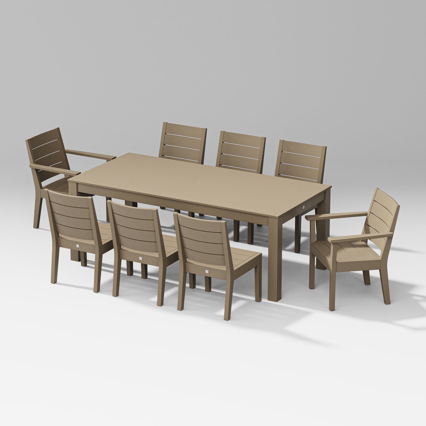 Latitude 9-Piece Parsons Table Dining Set