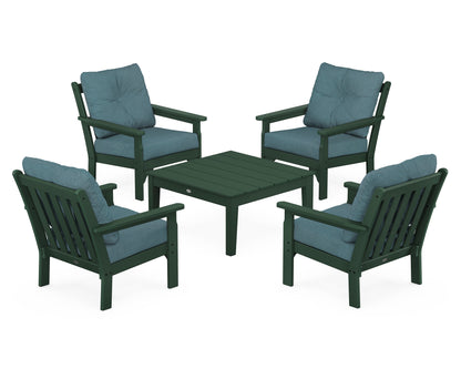 Vineyard 5-Piece Deep Seating Conversation Set
