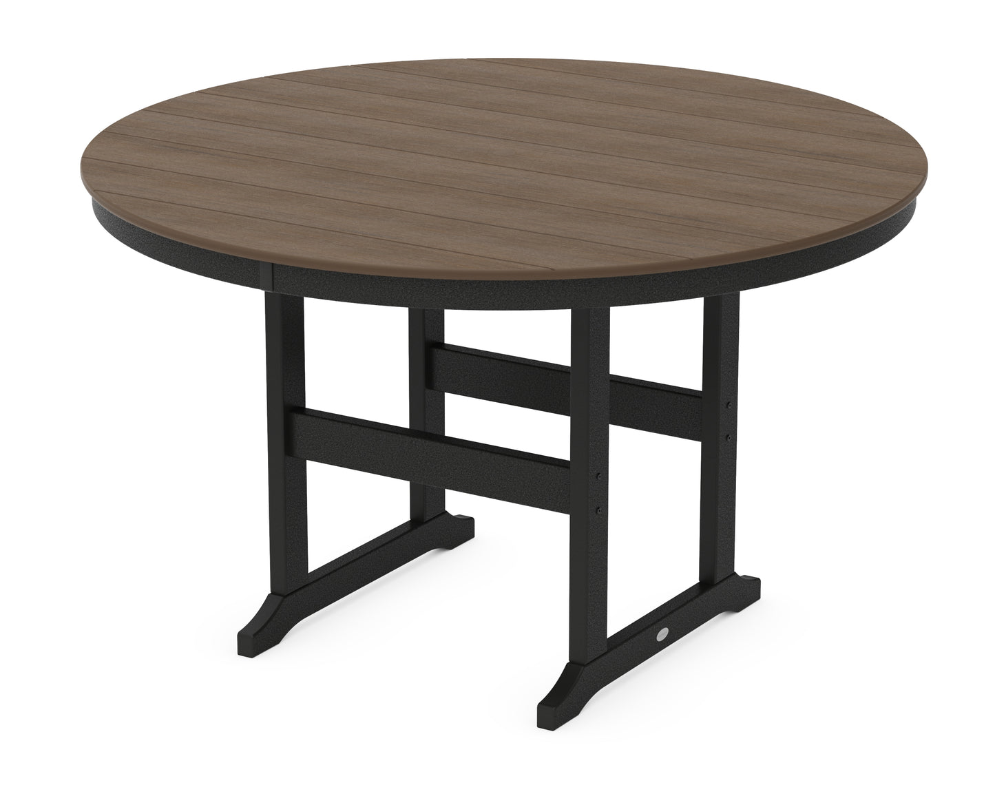 60" Round Farmhouse Counter Table