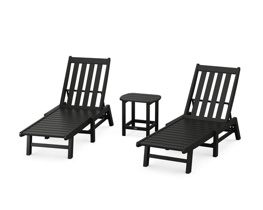 Vineyard 3-Piece Chaise Set