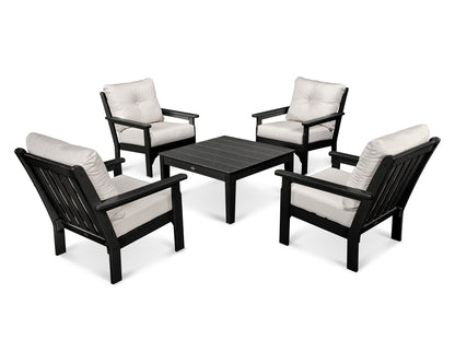 Vineyard 5-Piece Deep Seating Conversation Set