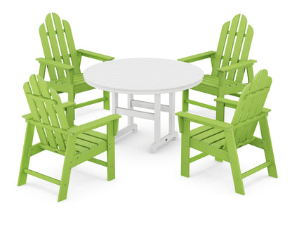 Long Island 5-Piece Round Farmhouse Dining Set