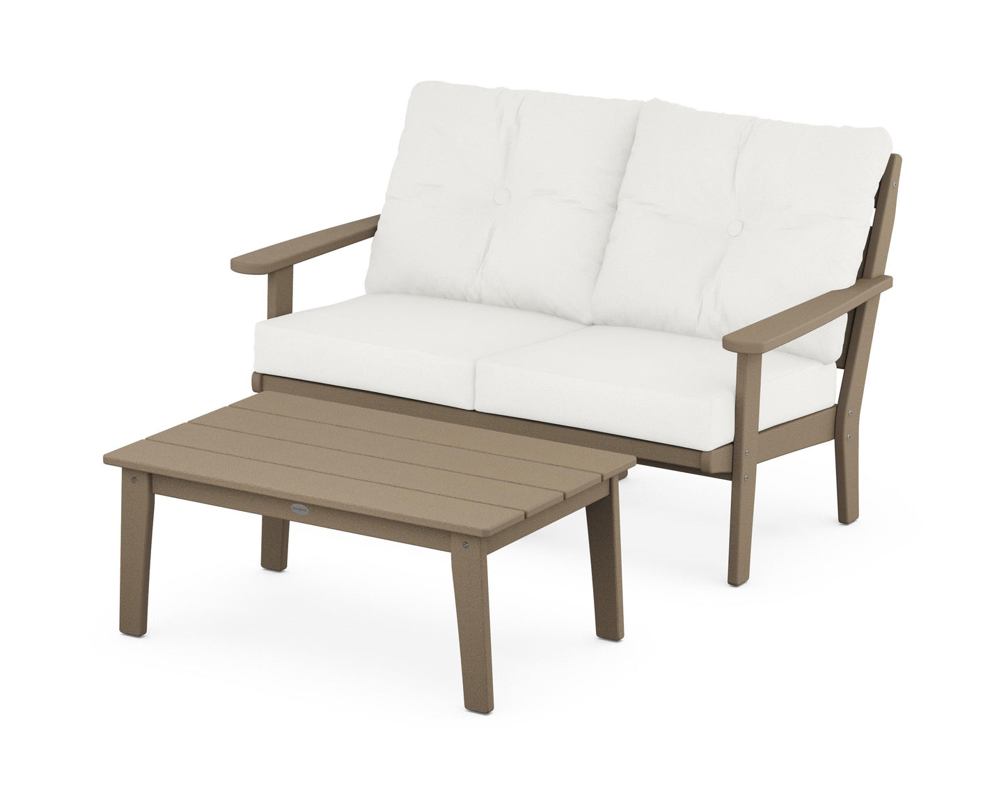 Lakeside 2-Piece Lounge Loveseat Set