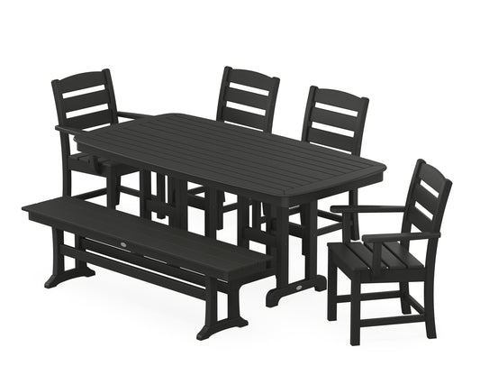 Lakeside 6-Piece Dining Set with Bench