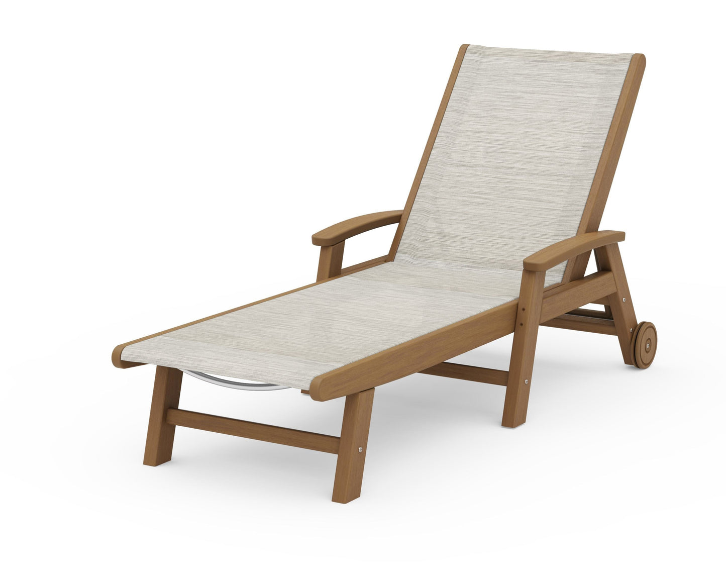 Coastal Chaise with Wheels