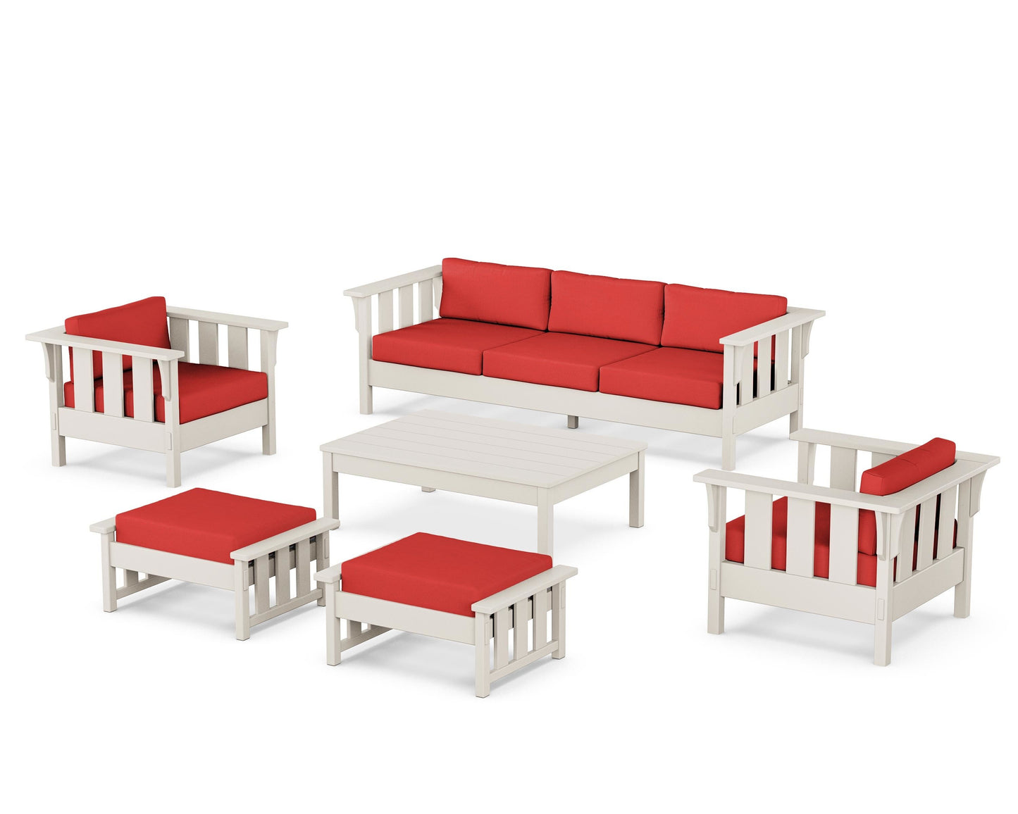 Acadia 6-Piece Lounge Sofa Set