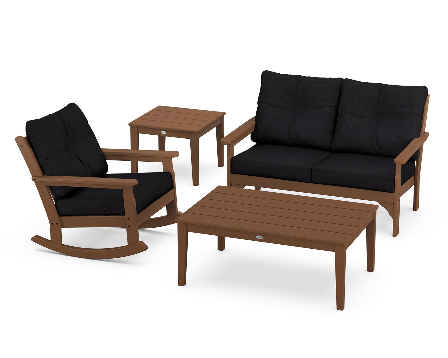 Vineyard 4-Piece Deep Seating Rocker Set