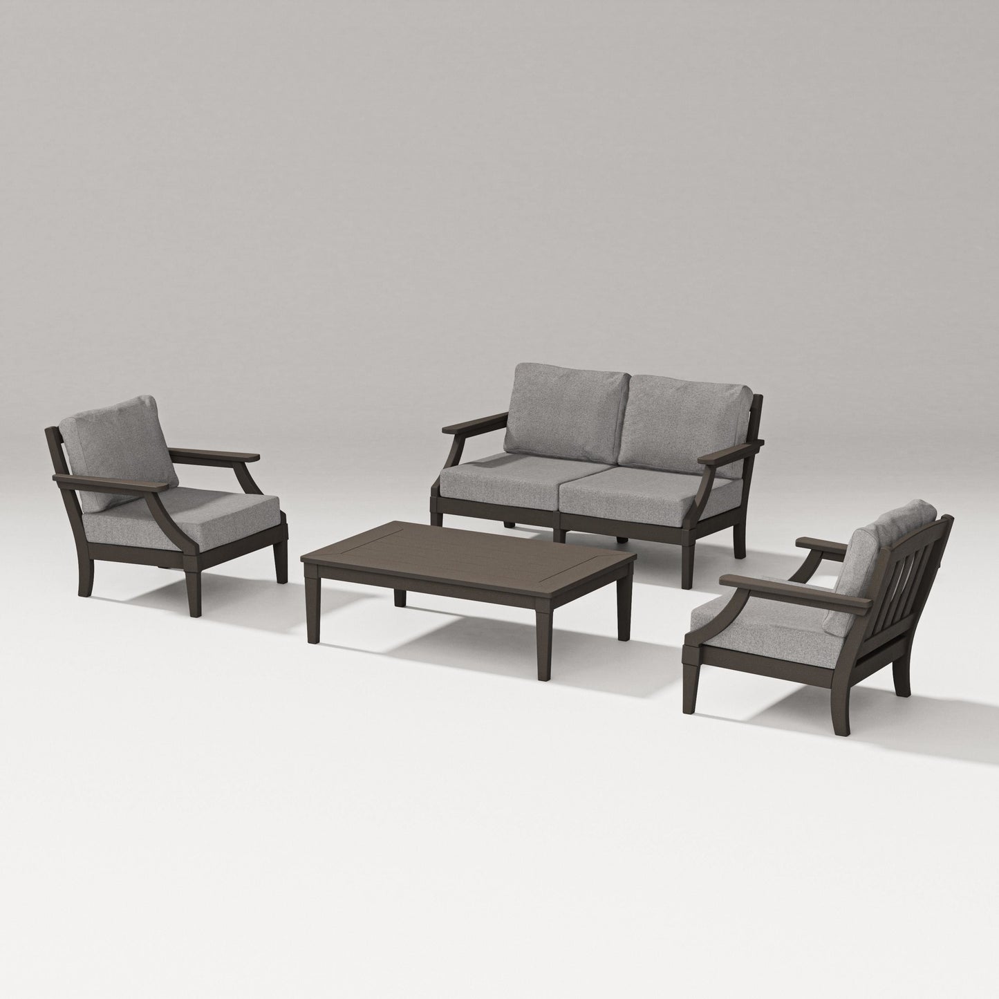 Estate Lounge 4-Piece Loveseat Set