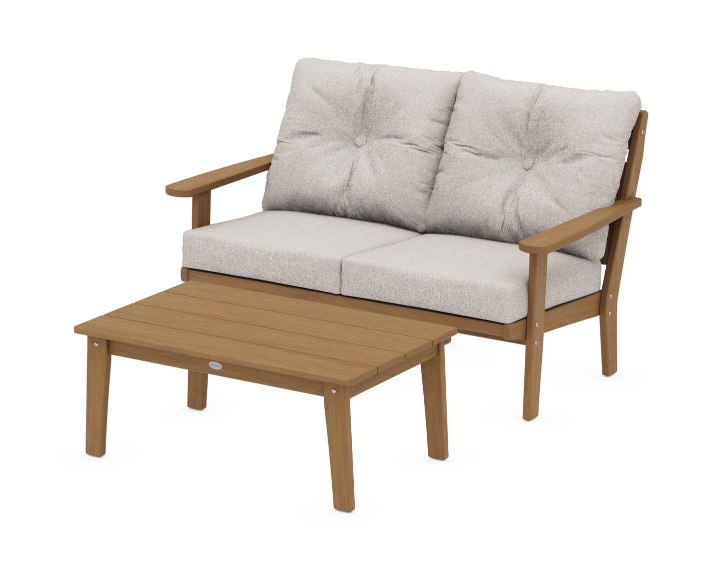 Lakeside 2-Piece Lounge Loveseat Set