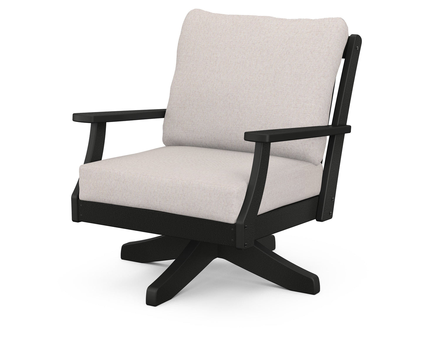 Braxton Deep Seating Swivel Chair