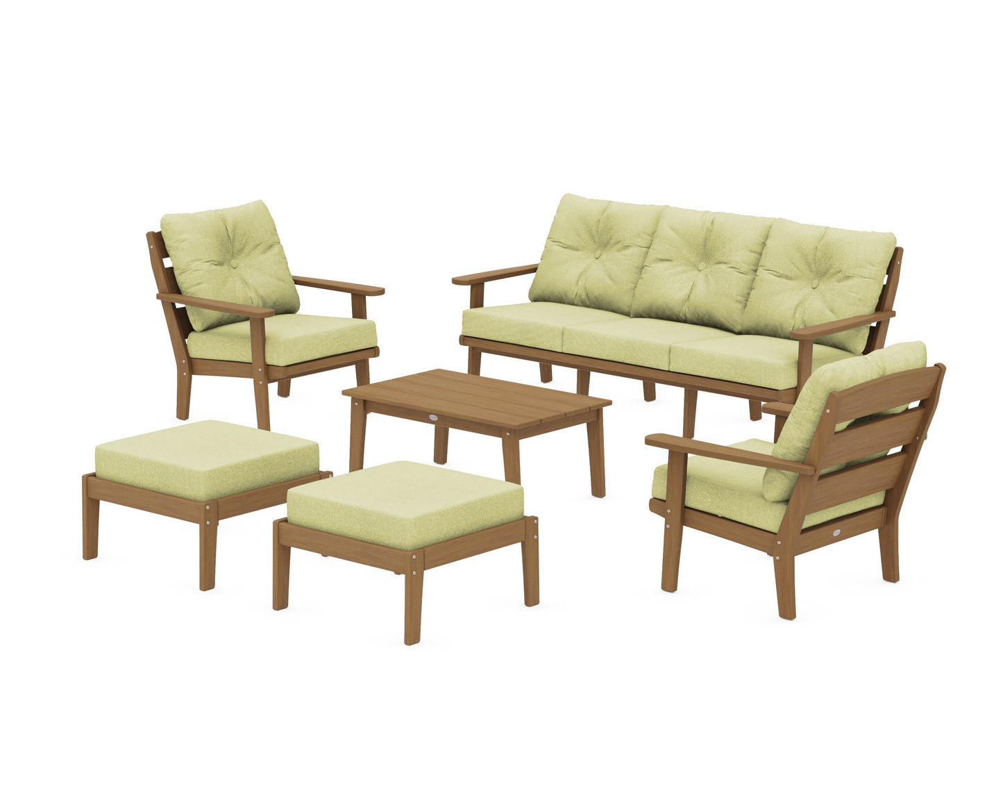 Lakeside 6-Piece Lounge Sofa Set
