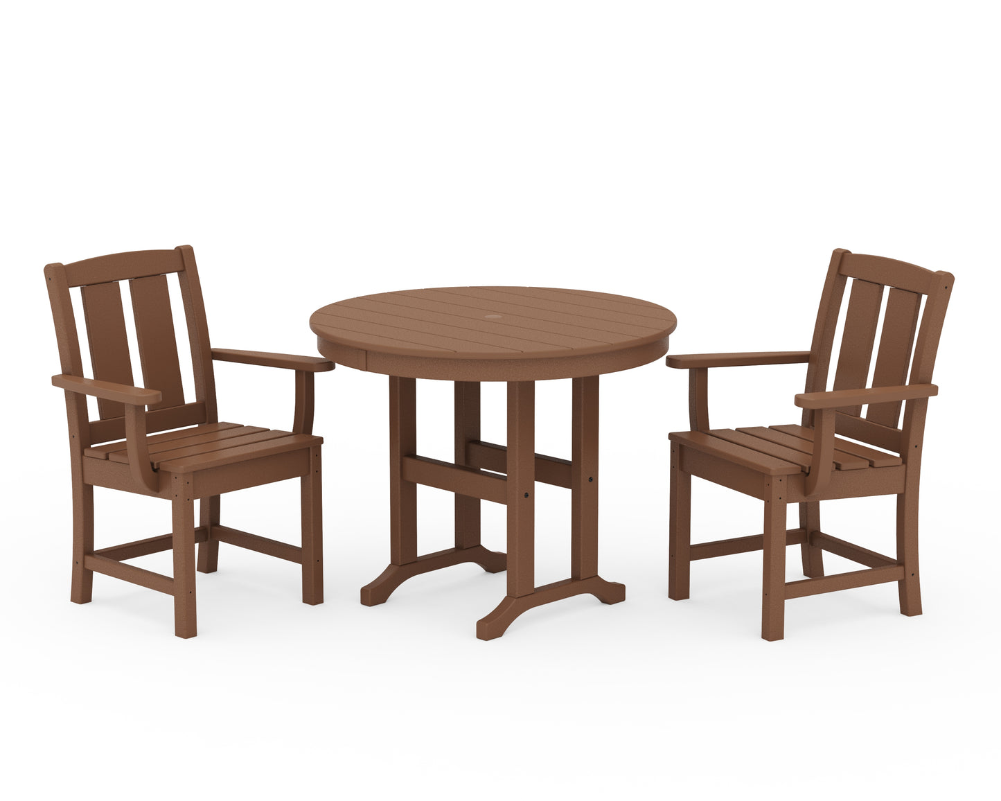 Mission 3-Piece Farmhouse Dining Set