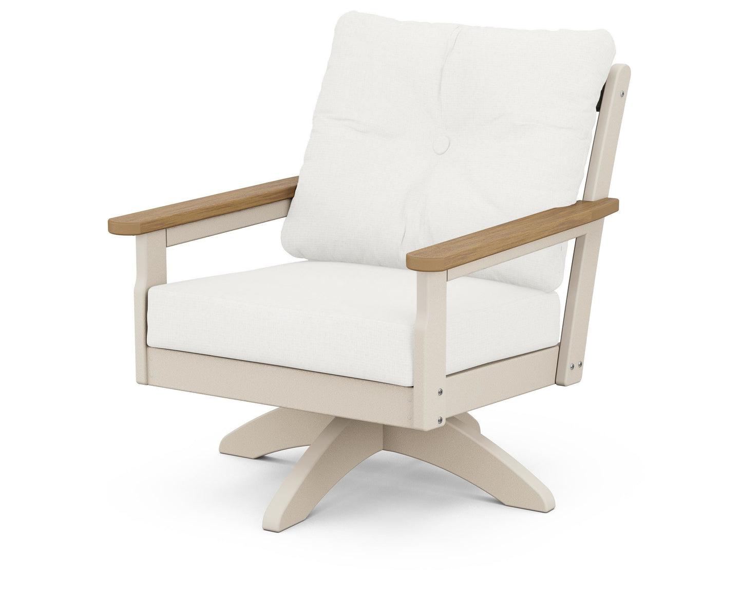 Vineyard Deep Seating Swivel Chair
