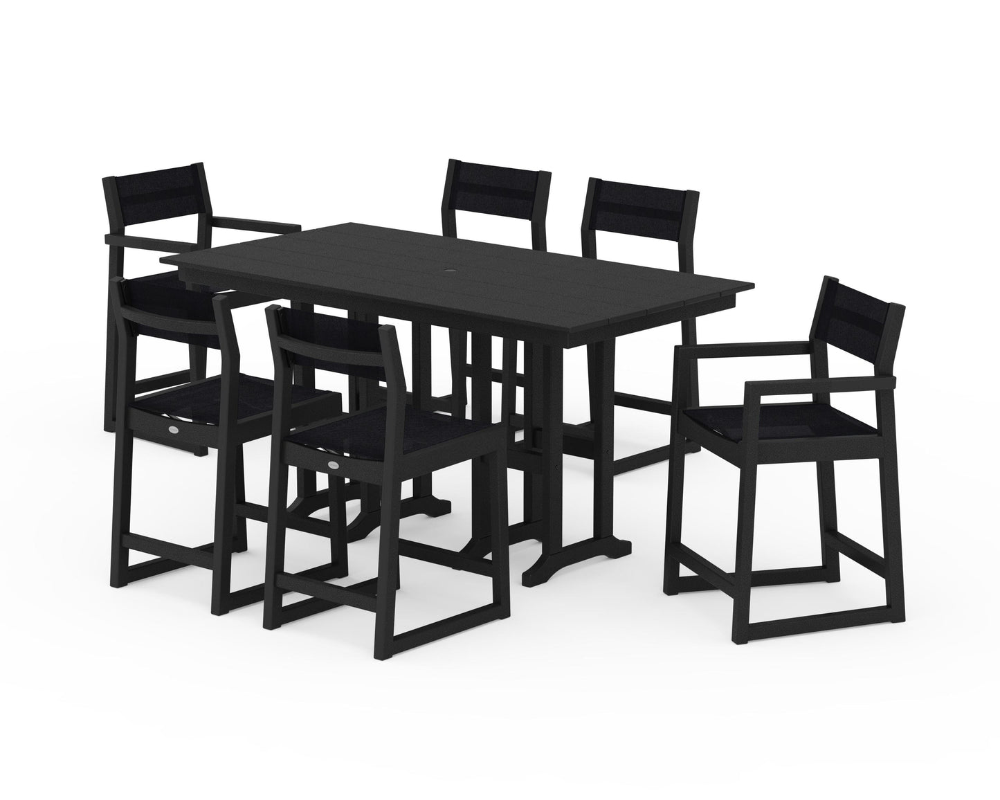 EDGE Sling 7-Piece Farmhouse Counter Set