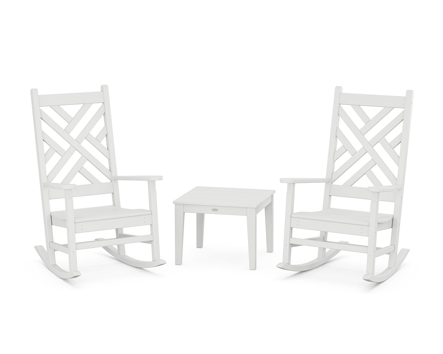 Chippendale 3-Piece Rocking Chair Set