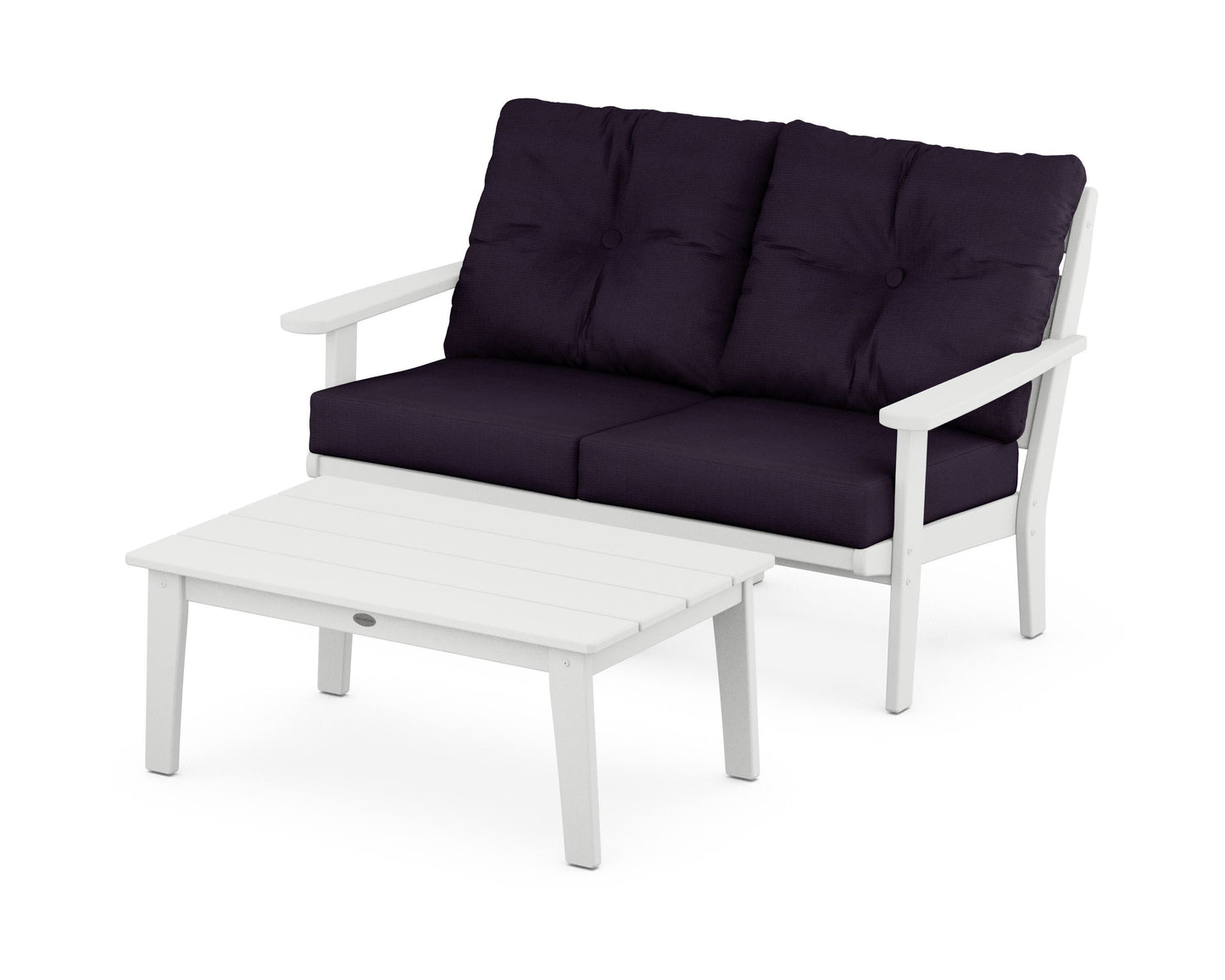 Lakeside 2-Piece Lounge Loveseat Set