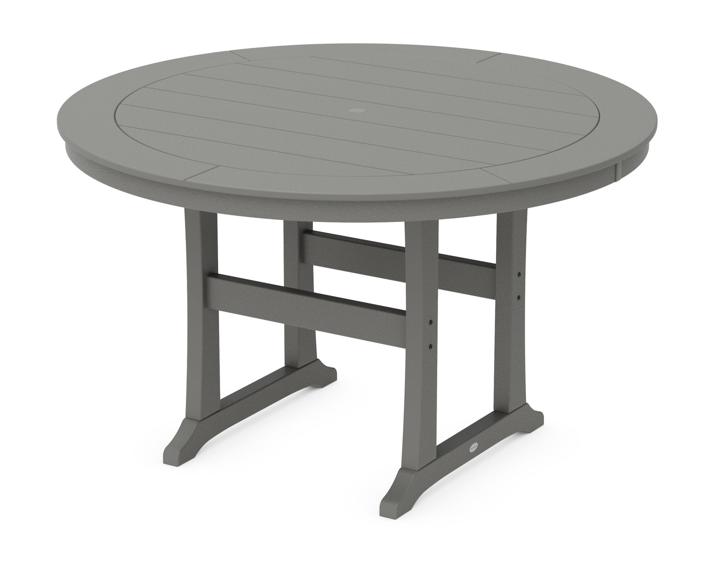 Nautical Trestle 60" Round Counter Table