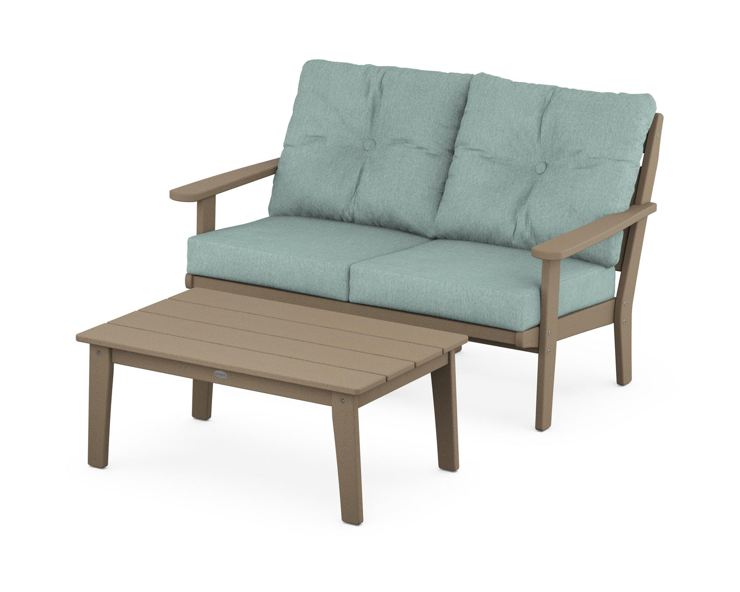 Lakeside 2-Piece Lounge Loveseat Set