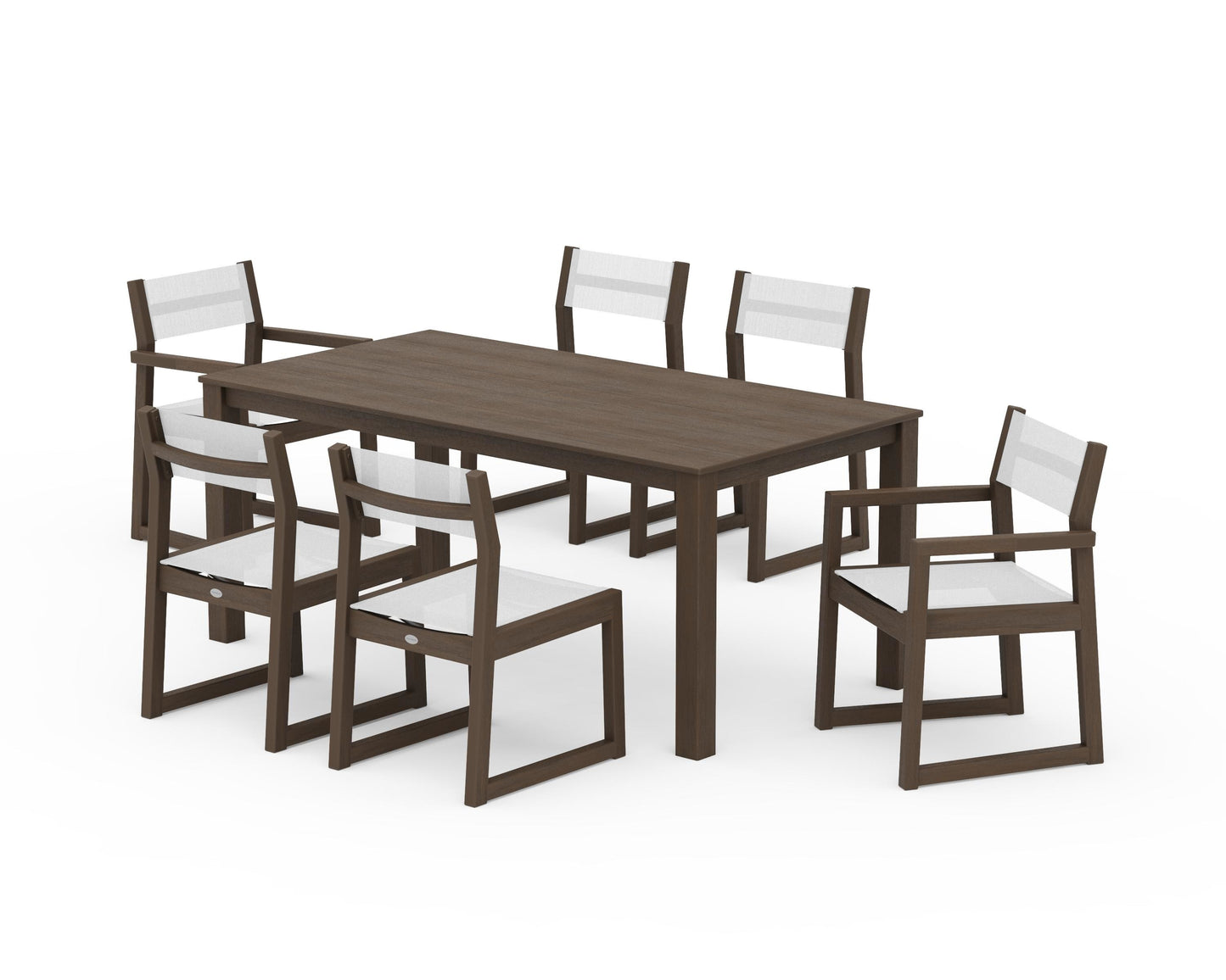 EDGE Sling 7-Piece Parsons Dining Set