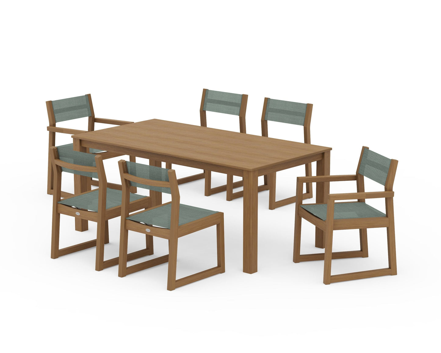 EDGE Sling 7-Piece Parsons Dining Set