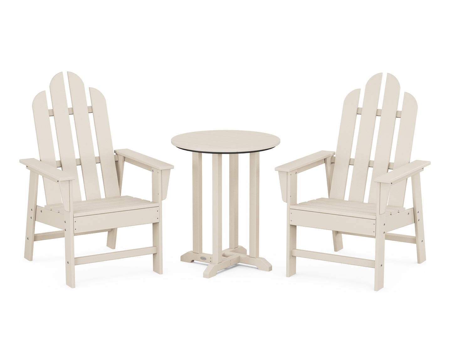 Long Island 3-Piece Round Dining Set