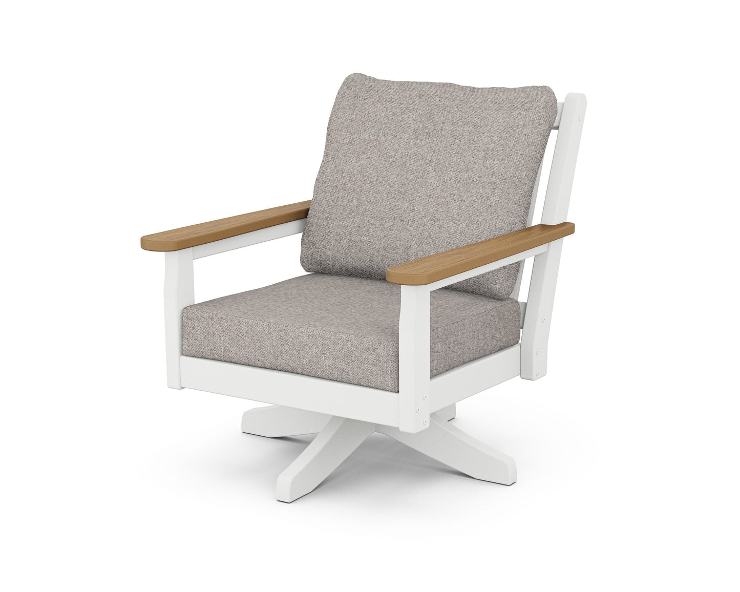 Chippendale Deep Seating Swivel Chair