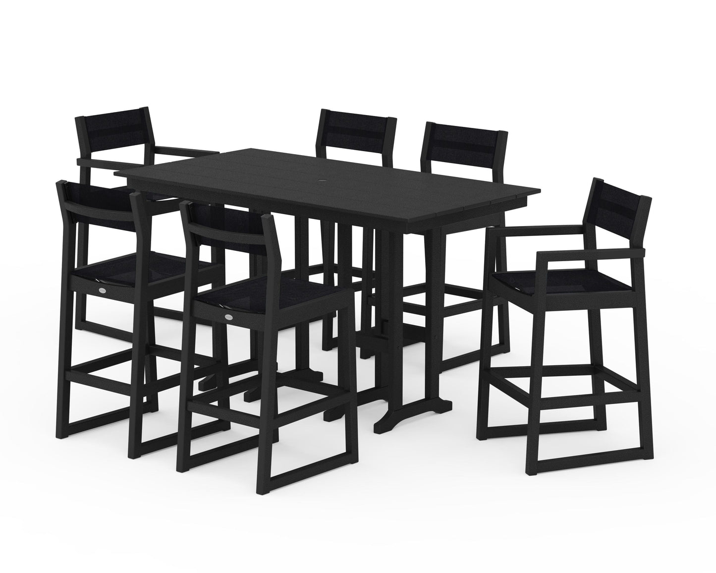 EDGE Sling 7-Piece Farmhouse Bar Set