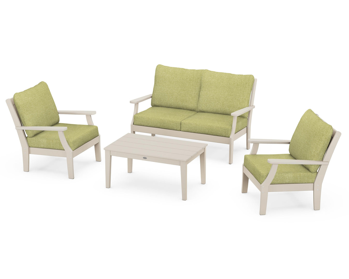 Braxton 4-Piece Deep Seating Chair Set