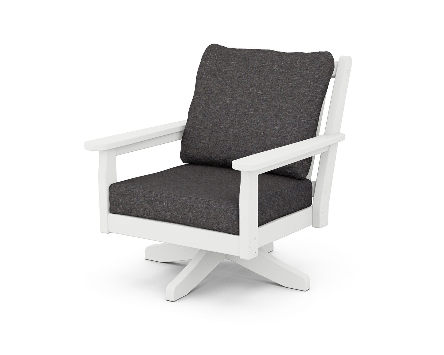 Chippendale Deep Seating Swivel Chair