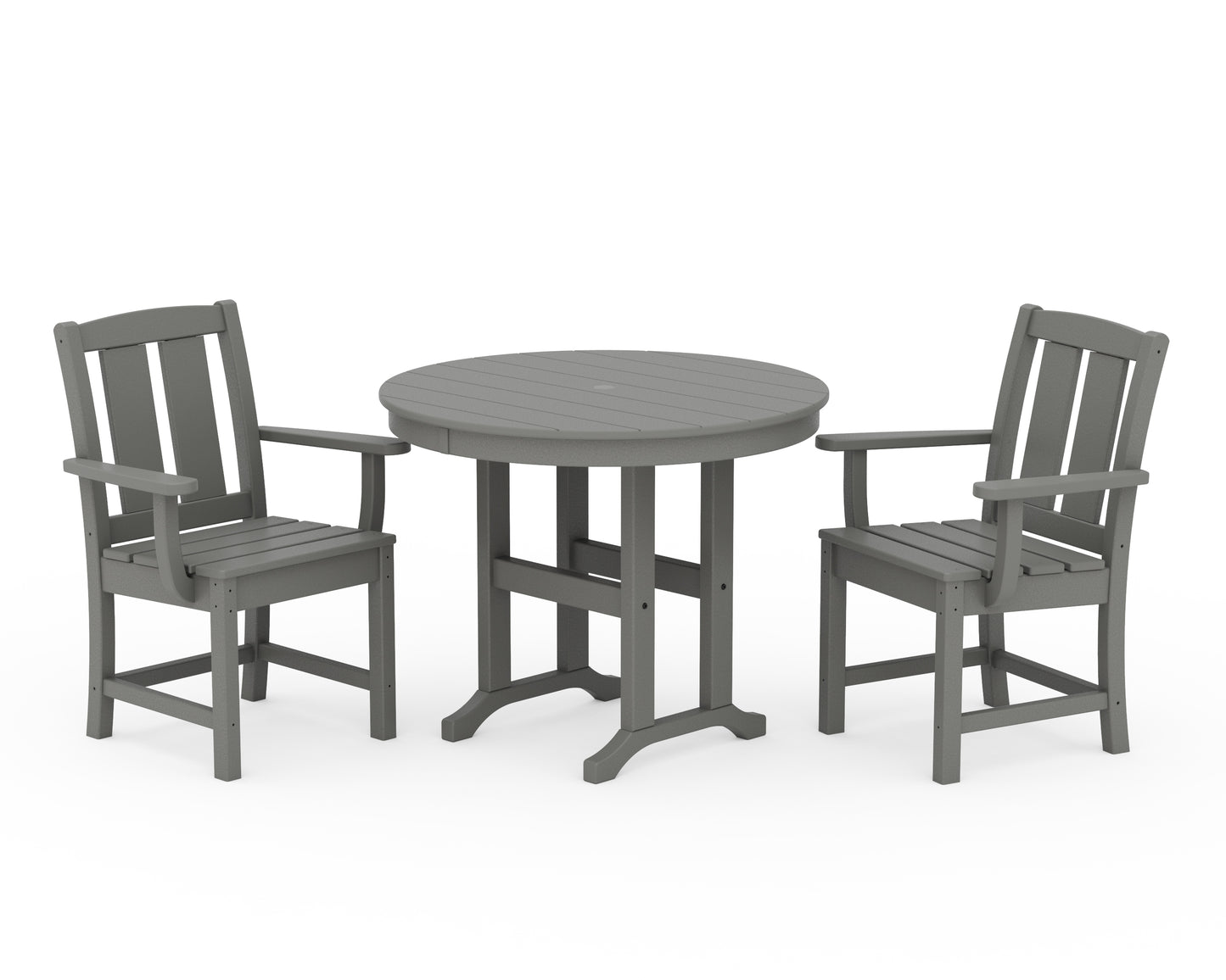Mission 3-Piece Farmhouse Dining Set