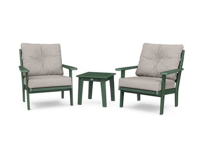 Lakeside 3-Piece Deep Seating Chair Set