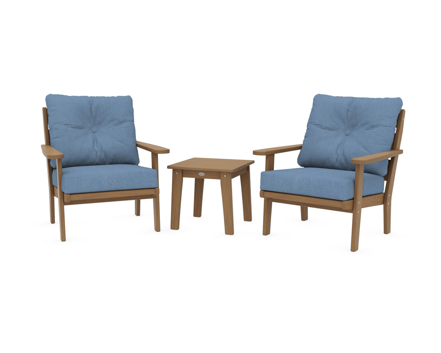 Lakeside 3-Piece Deep Seating Chair Set