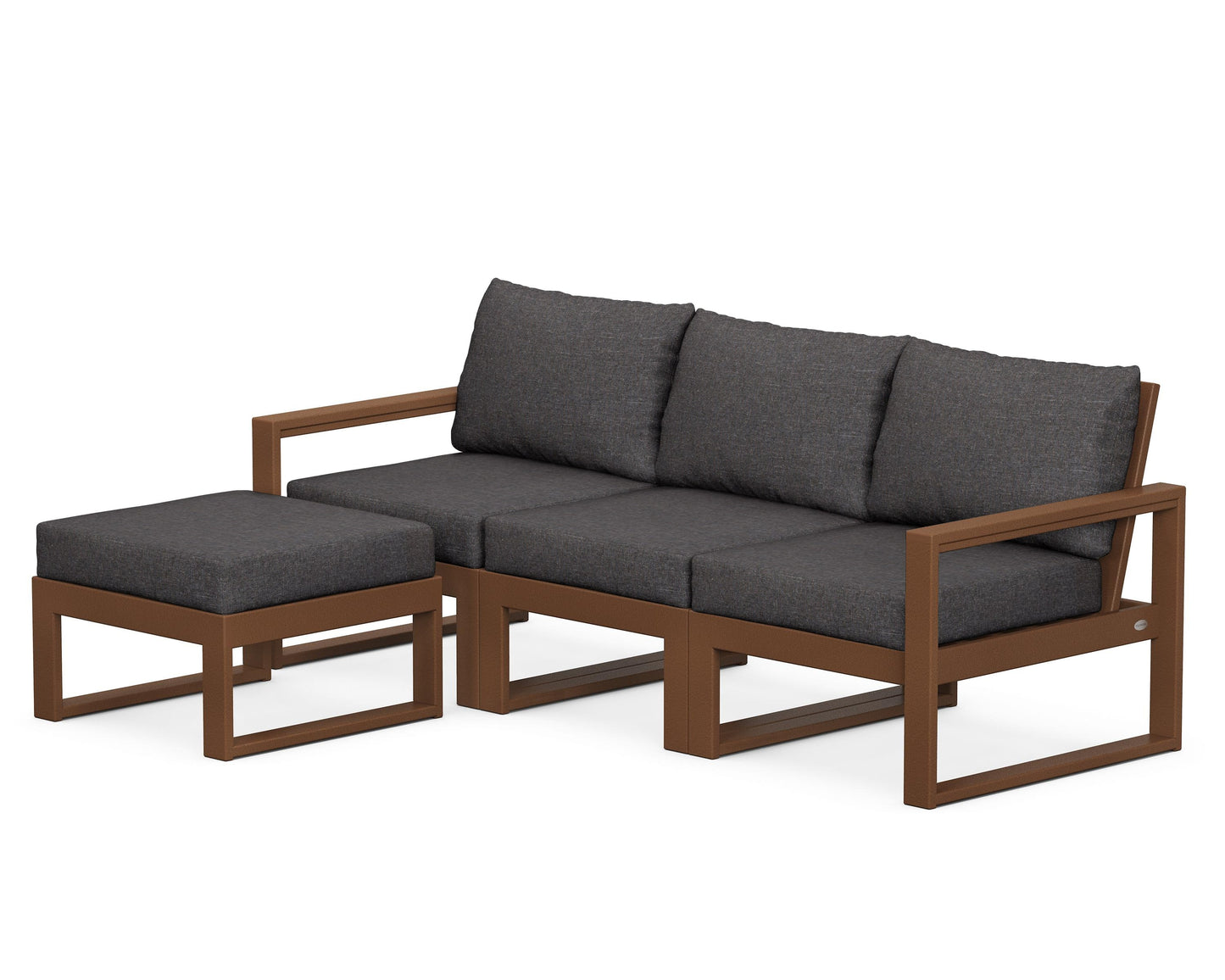 EDGE 4-Piece Modular Deep Seating Set with Ottoman