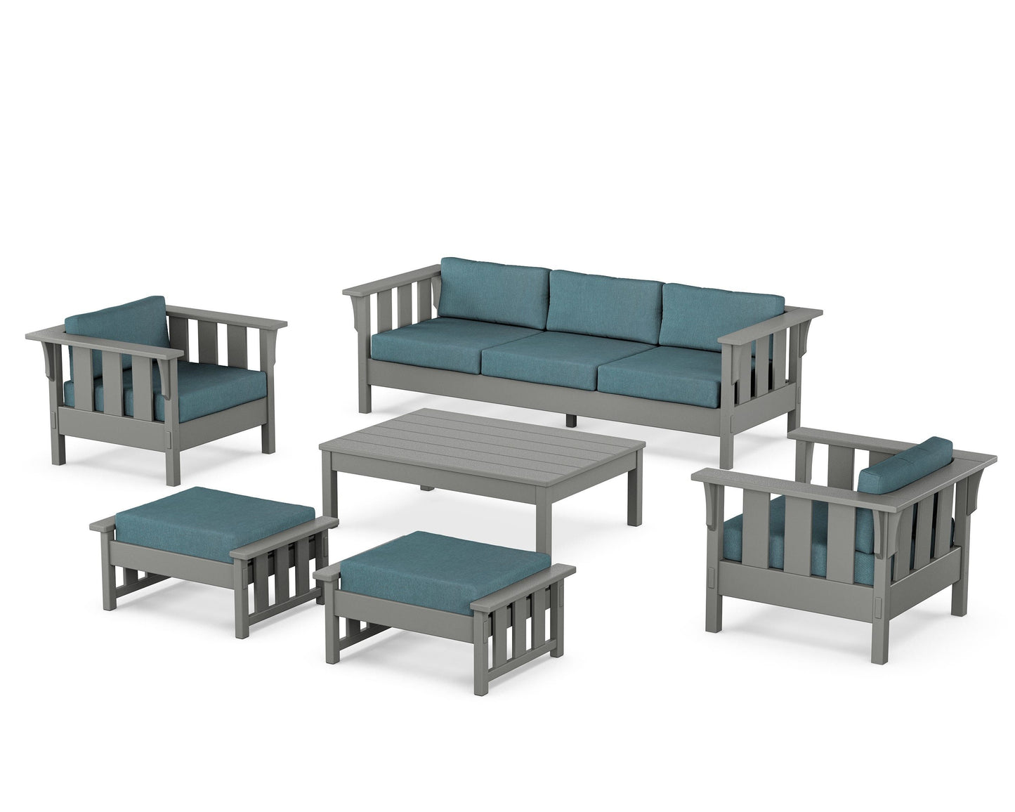 Acadia 6-Piece Lounge Sofa Set