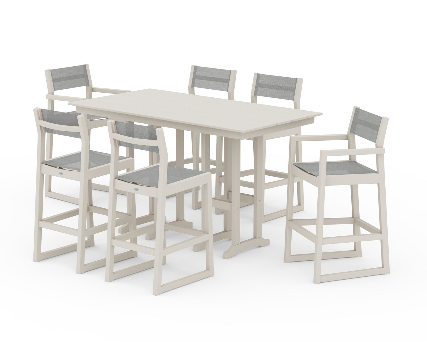 EDGE Sling 7-Piece Farmhouse Bar Set