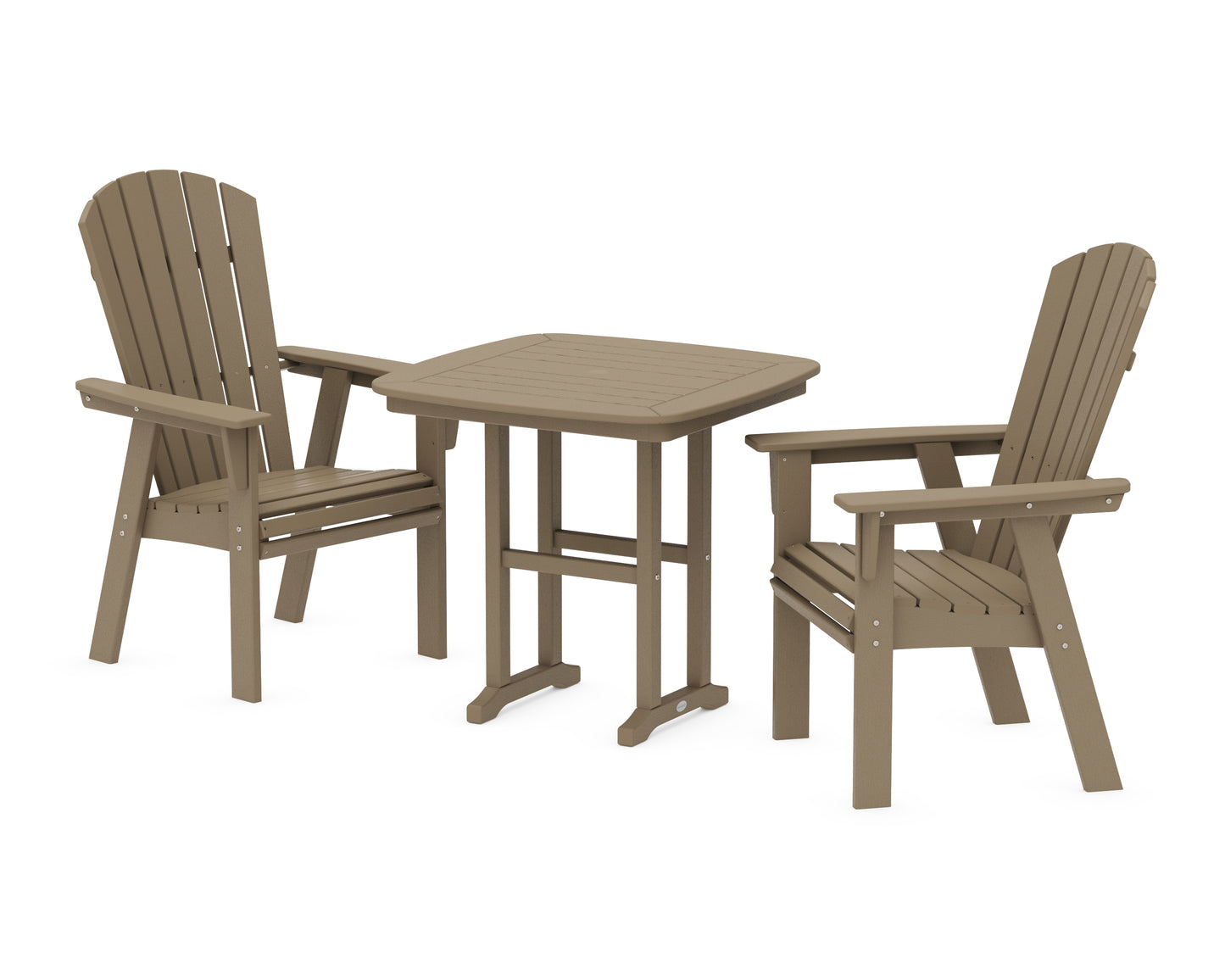 Nautical Adirondack 3-Piece Dining Set