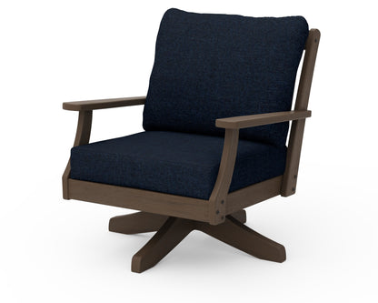 Braxton Deep Seating Swivel Chair