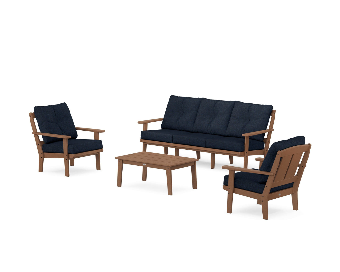 Mission 4-Piece Deep Seating Set with Sofa