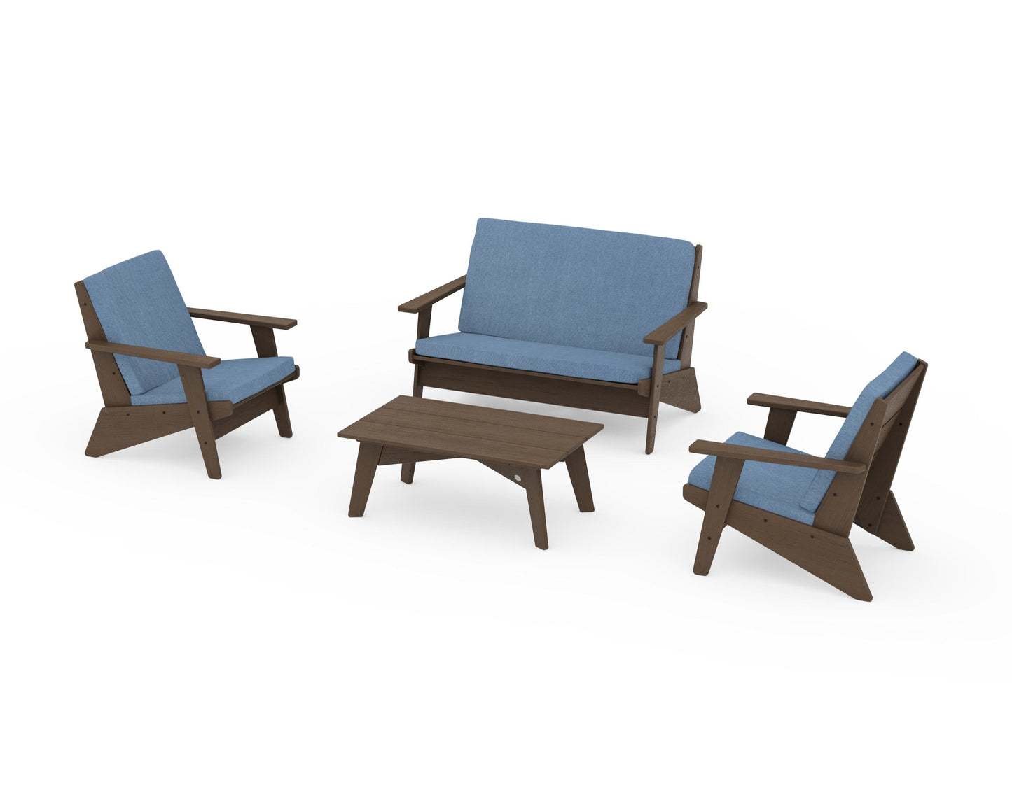Riviera Modern Lounge 4-Piece Set